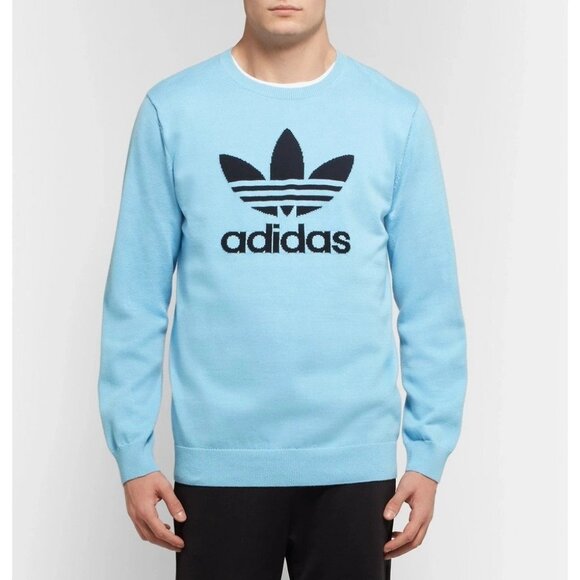 Adidas Consortium Have a Good Time Sweatshirt in Blue - Picture 2 of 5